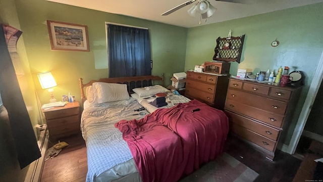 40 Batt St, Middletown, CT 06457 - bedroom with wood finished floors and ceiling fan