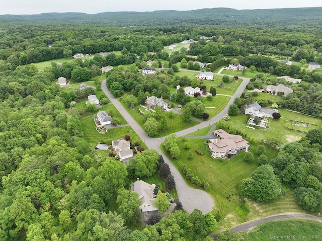 657 Tamarack Rd, Cheshire, CT 06410 - aerial view of a heavily wooded area