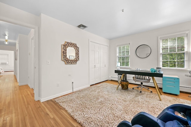 30 Norfield Woods Rd, Weston, CT 06883 - office with light wood-type flooring and baseboards