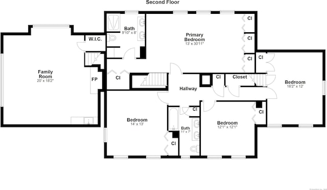 30 Norfield Woods Rd, Weston, CT 06883 - floor plan / room layout