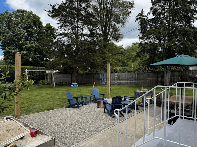 38 Kingston Rd, Trumbull, CT 06611 - fenced backyard with a patio area