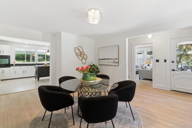 8 Washington Ave, Westport, CT 06880 - dining area with light wood-style flooring