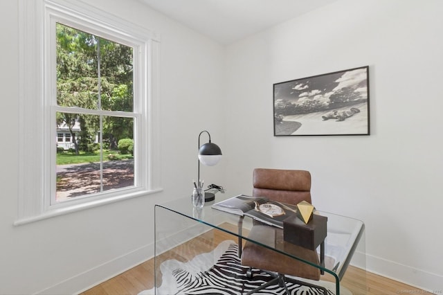 8 Washington Ave, Westport, CT 06880 - office space with baseboards and wood finished floors