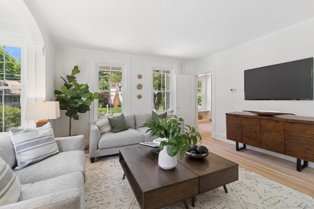 8 Washington Ave, Westport, CT 06880 - living area with light wood-style floors