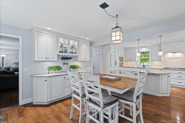 3 Colonial Dr, Clinton, CT 06413 - dining room with wood finished floors and recessed lighting