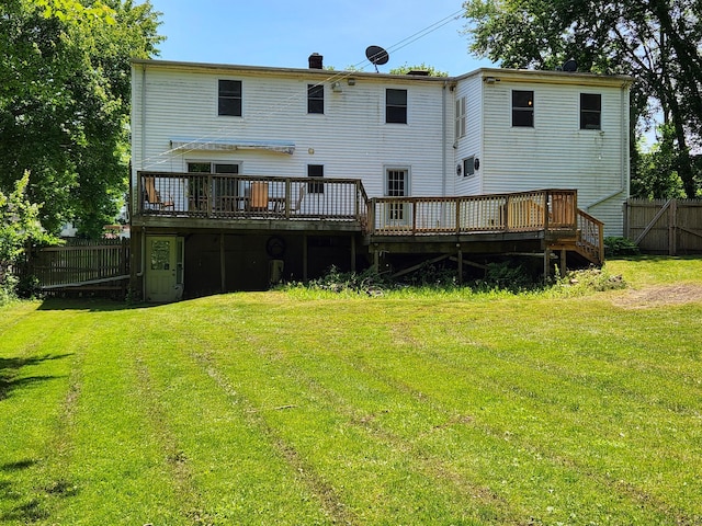 148 Millbrook Rd, Meriden, CT 06450 - rear view of house with a deck
