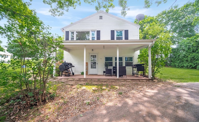 1 Trumbull St, Vernon, CT 06066 - view of front of property with a front lawn