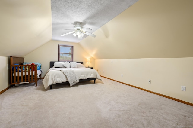 21 Sorrento Rd, Wallingford, CT 06492 - bedroom featuring lofted ceiling, baseboards, carpet flooring, and ceiling fan