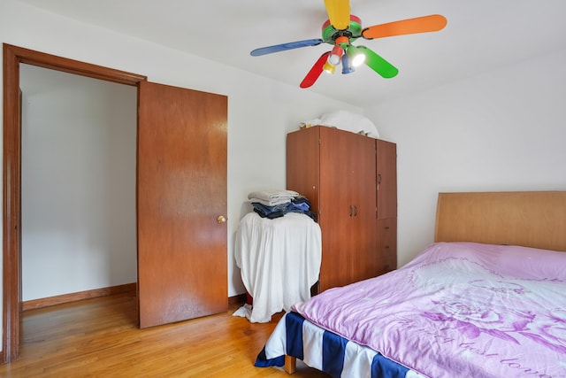 41 Alpine Rd, Monroe, CT 06468 - bedroom featuring light wood-style floors and a ceiling fan