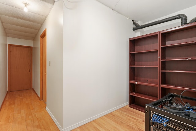 41 Alpine Rd, Monroe, CT 06468 - hallway featuring light wood-style flooring and baseboards