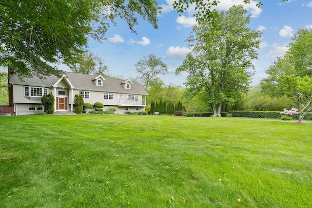 41 Alpine Rd, Monroe, CT 06468 - view of grassy yard featuring entry steps