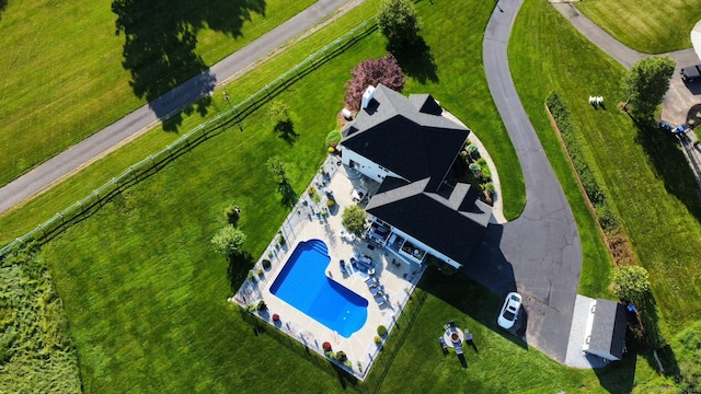 197 Shadow Pond Ln, Suffield, CT 06078 - drone / aerial view of a pool