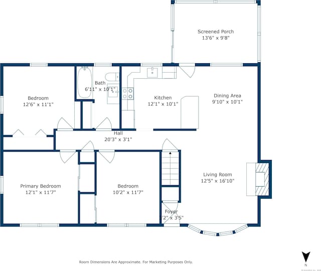 63 Paul Ter, Southington, CT 06489 - room layout