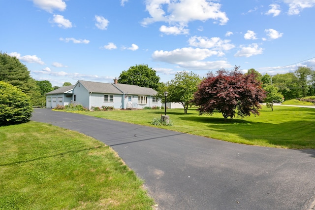 7 Wawecus Hill Rd, Bozrah, CT 06334 - ranch-style home with a front lawn