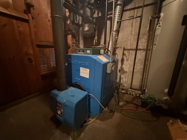 49 Carver Cir, Simsbury, CT 06070 - utilities with a heating unit