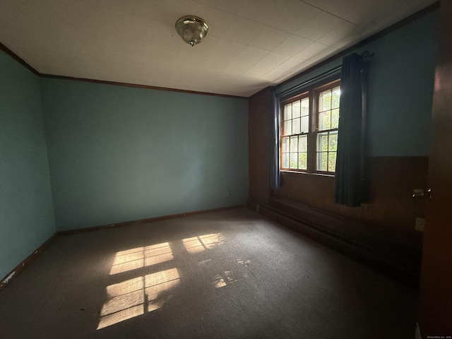 49 Carver Cir, Simsbury, CT 06070 - carpeted empty room with crown molding