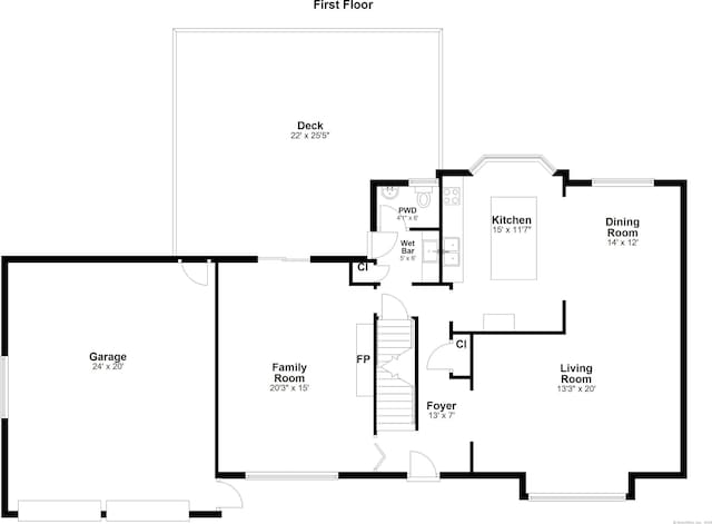 26 Dale Rd, Trumbull, CT 06611 - property floor plan