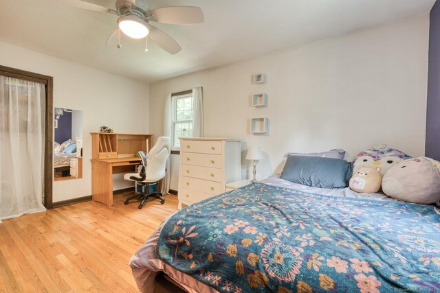 24 Marbella Ln, Tolland, CT 06084 - bedroom featuring wood finished floors and ceiling fan