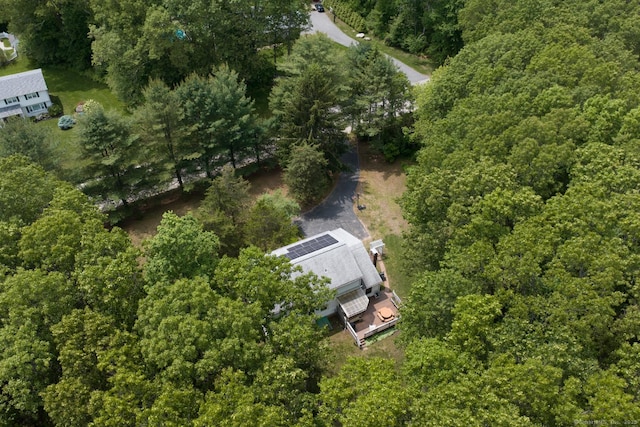 24 Marbella Ln, Tolland, CT 06084 - aerial overview of property's location featuring a forest