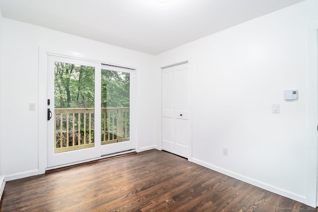 4 Deer Run Trl, Sherman, CT 06784 - empty room featuring dark wood finished floors and baseboards