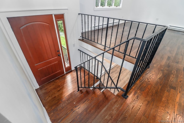 4 Deer Run Trl, Sherman, CT 06784 - entryway with wood finished floors and baseboards