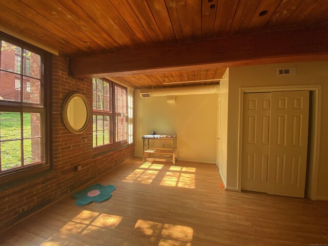 839 Main St Apt 35, Torrington, CT 06790 - unfurnished sunroom with beam ceiling and healthy amount of natural light