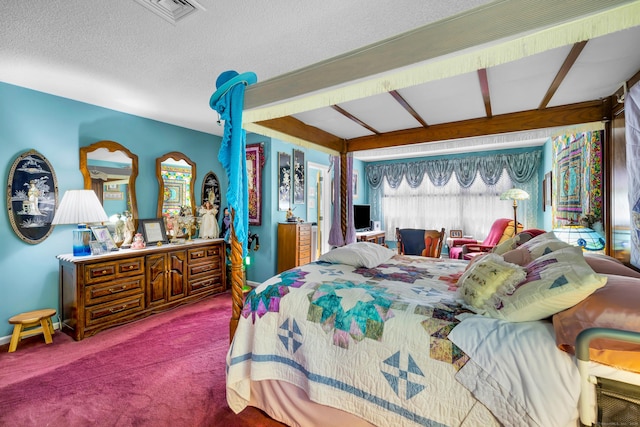 27 N Rd, Waterford, CT 06385 - bedroom featuring carpet, baseboards, and a textured ceiling