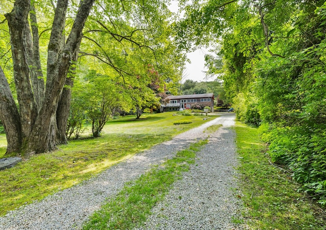 27 N Rd, Waterford, CT 06385 - surrounding community with driveway and a yard