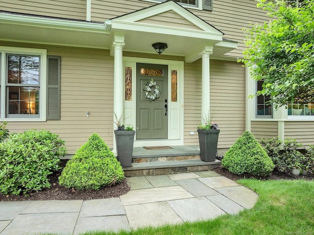 67 Great Hill Rd, Ridgefield, CT 06877 - view of exterior entry featuring a porch