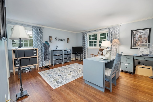 67 Great Hill Rd, Ridgefield, CT 06877 - office space featuring crown molding and wood finished floors
