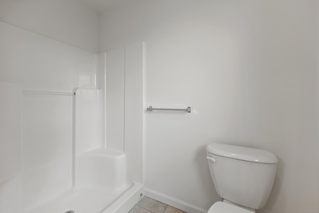 23 Shadybrook Ln, Waterbury, CT 06706 - bathroom with tile patterned flooring and a shower