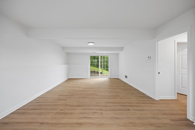 23 Shadybrook Ln, Waterbury, CT 06706 - spare room with light wood-style floors and baseboards
