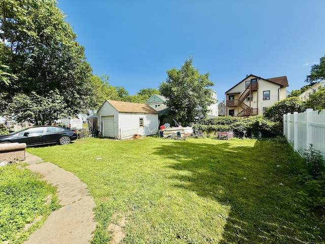 75 Frank St, Stamford, CT 06902 - view of yard with an outbuilding