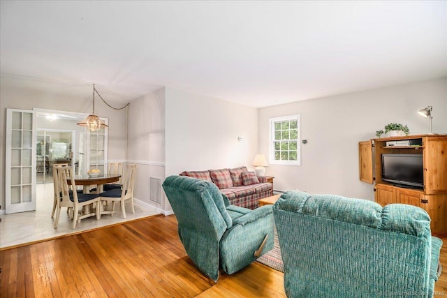 8 Fulton Dr, New Fairfield, CT 06812 - living room with hardwood / wood-style floors