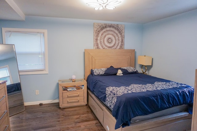 381 Oak St, East Hartford, CT 06118 - bedroom featuring wood finished floors and baseboards