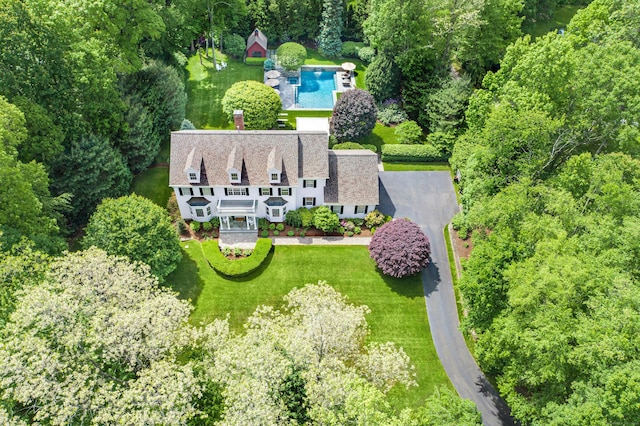 38 Old Trolley Rd, Ridgefield, CT 06877 - view of subject property featuring a pool