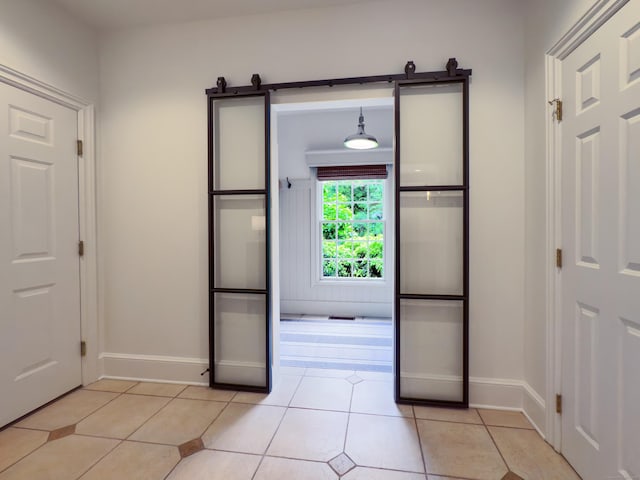 38 Old Trolley Rd, Ridgefield, CT 06877 - kitchen featuring light tile patterned flooring and baseboards