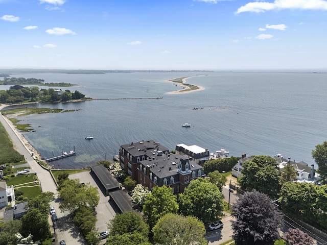 25 Orchard St Unit 14, Stonington, CT 06378 - drone / aerial view of a nearby body of water