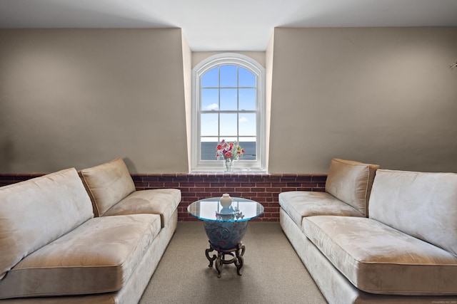 25 Orchard St Unit 14, Stonington, CT 06378 - living area featuring a wainscoted wall