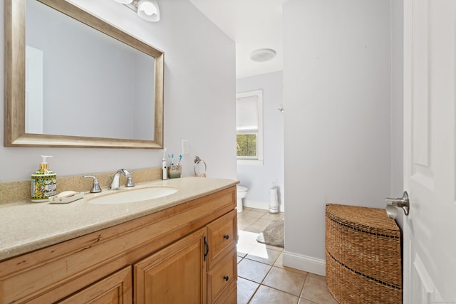 2 Pine Hill Rd, New Fairfield, CT 06812 - full bathroom featuring tile patterned floors, vanity, and toilet