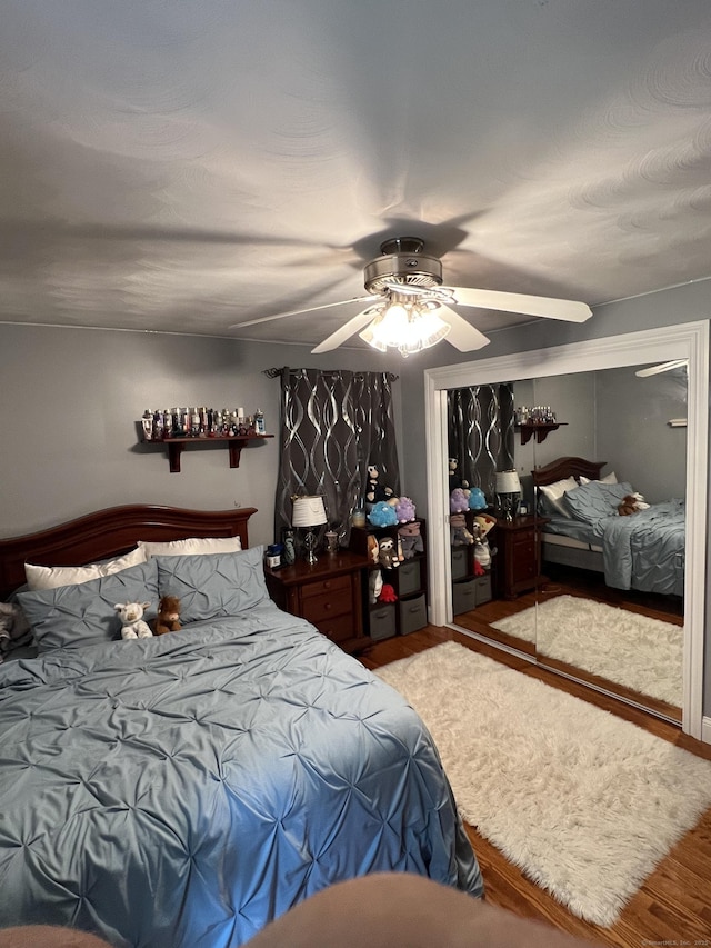 39 Eastwood Rd, Bristol, CT 06010 - bedroom with wood finished floors and ceiling fan