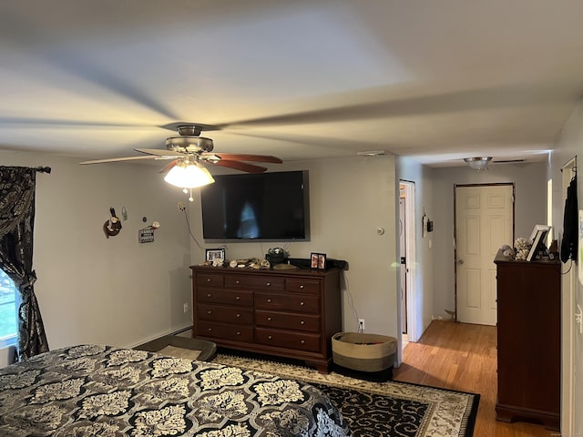 39 Eastwood Rd, Bristol, CT 06010 - bedroom featuring light wood-style flooring and ceiling fan