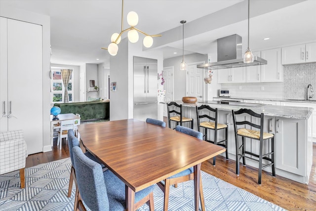 40 Temple Ct Unit 40, New Haven, CT 06511 - dining area with wood finished floors and recessed lighting