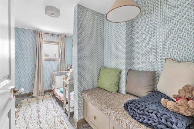 40 Temple Ct Unit 40, New Haven, CT 06511 - living area featuring wallpapered walls and baseboards