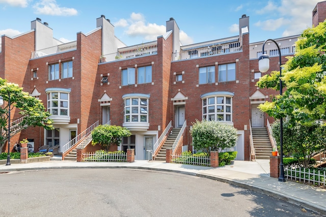 40 Temple Ct Unit 40, New Haven, CT 06511 - view of front of home with stairs and brick siding