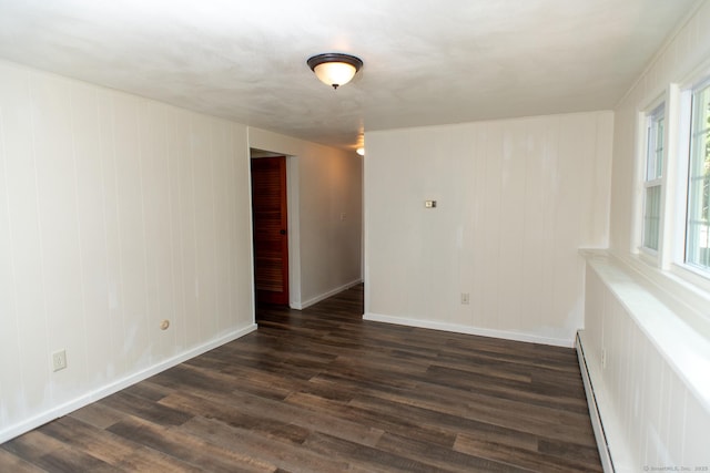 498 Long Hill Ave, Shelton, CT 06484 - spare room with dark wood-type flooring and baseboards