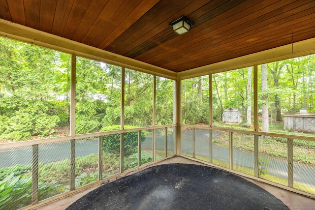 10 Laurel Glen Dr, East Hampton, CT 06424 - view of unfurnished sunroom