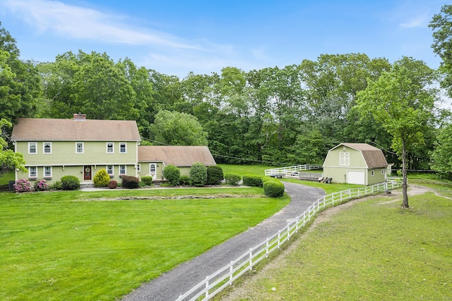 103 Pine St, Columbia, CT 06237 - view of yard featuring a barn and an outdoor structure
