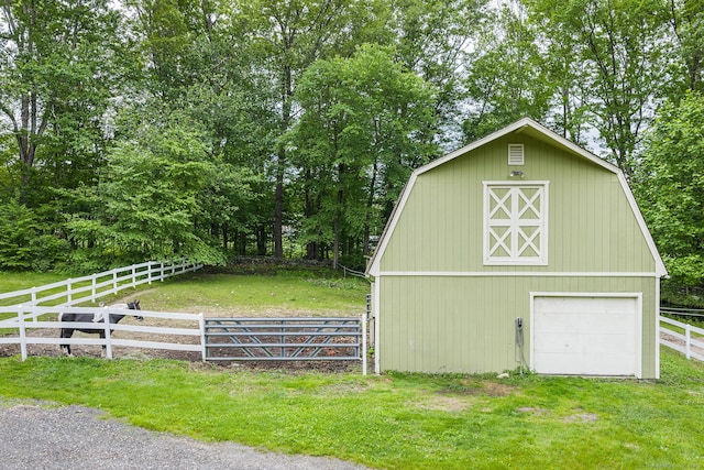 103 Pine St, Columbia, CT 06237 - view of barn with driveway