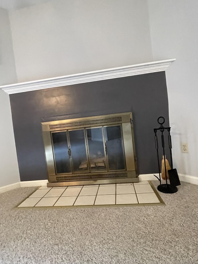 782 Oronoke Rd Apt 33, Waterbury, CT 06708 - detailed view of carpet floors and baseboards